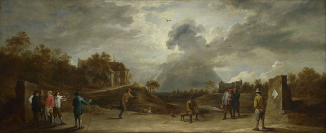 David Teniers the Younger: 'Peasants at Archery'
