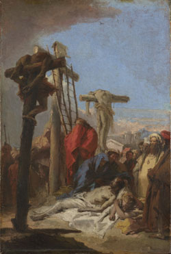 Giovanni Domenico Tiepolo: 'The Lamentation at the Foot of the Cross'