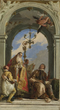 Giovanni Battista Tiepolo: 'Saints Maximus and Oswald (?)'