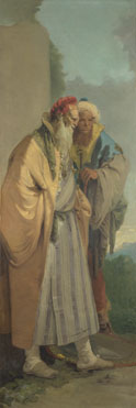 Giovanni Battista Tiepolo: 'Two Men in Oriental Costume'