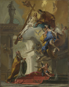 Giovanni Battista Tiepolo: 'A Vision of the Trinity'