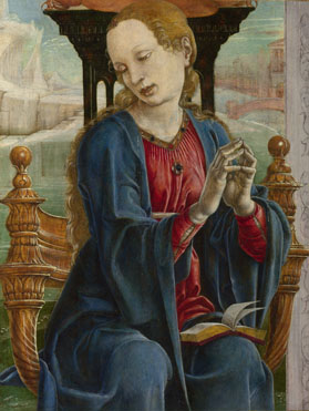 Cosimo Tura: 'The Virgin Annunciate'