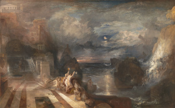 Joseph Mallord William Turner: 'The Parting of Hero and Leander'