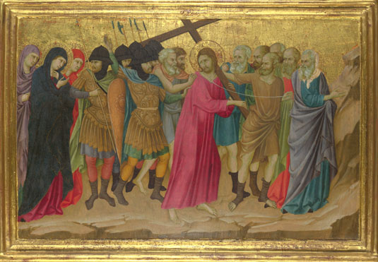 Ugolino di Nerio: 'The Way to Calvary'