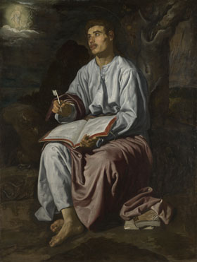 Diego Velázquez: 'Saint John the Evangelist on the Island of Patmos'