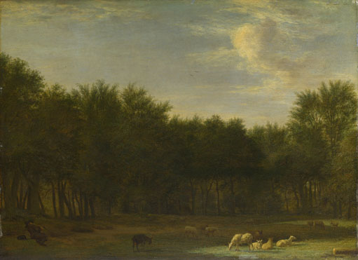 Adriaen van de Velde: 'The Edge of a Wood'