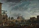 A Sporting Contest on the Tiber at Rome