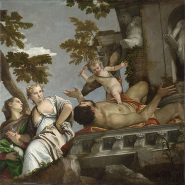 Paolo Veronese: 'Allegory of Love, II ('Scorn')'