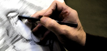 visiting sketching third