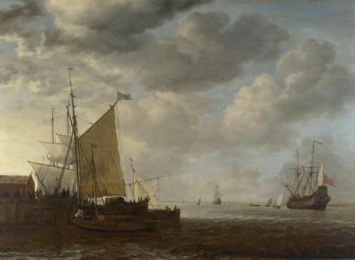 Simon de Vlieger: 'A View of an Estuary'