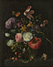 Flowers in a Glass Vase