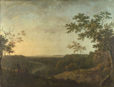 Richard Wilson: 'The Valley of the Dee, with Chester in the Distance'