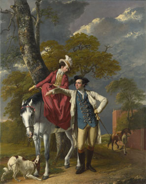 Joseph Wright 'of Derby': 'Mr and Mrs Thomas Coltman'
