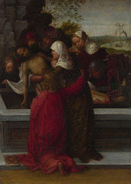 Style of Adriaen Ysenbrandt: 'The Entombment'
