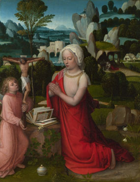 Adriaen Ysenbrandt: 'The Magdalen in a Landscape'
