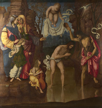 Francesco Zaganelli: 'The Baptism of Christ'