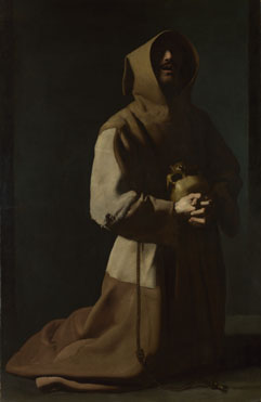 Francisco de Zurbarán: 'Saint Francis in Meditation'