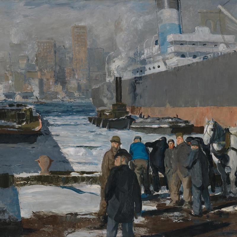 Bellows's 'Men of the Docks'