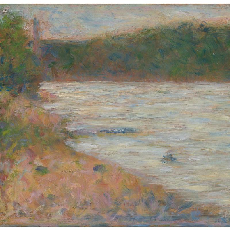 A River Bank (The Seine at Asnières)