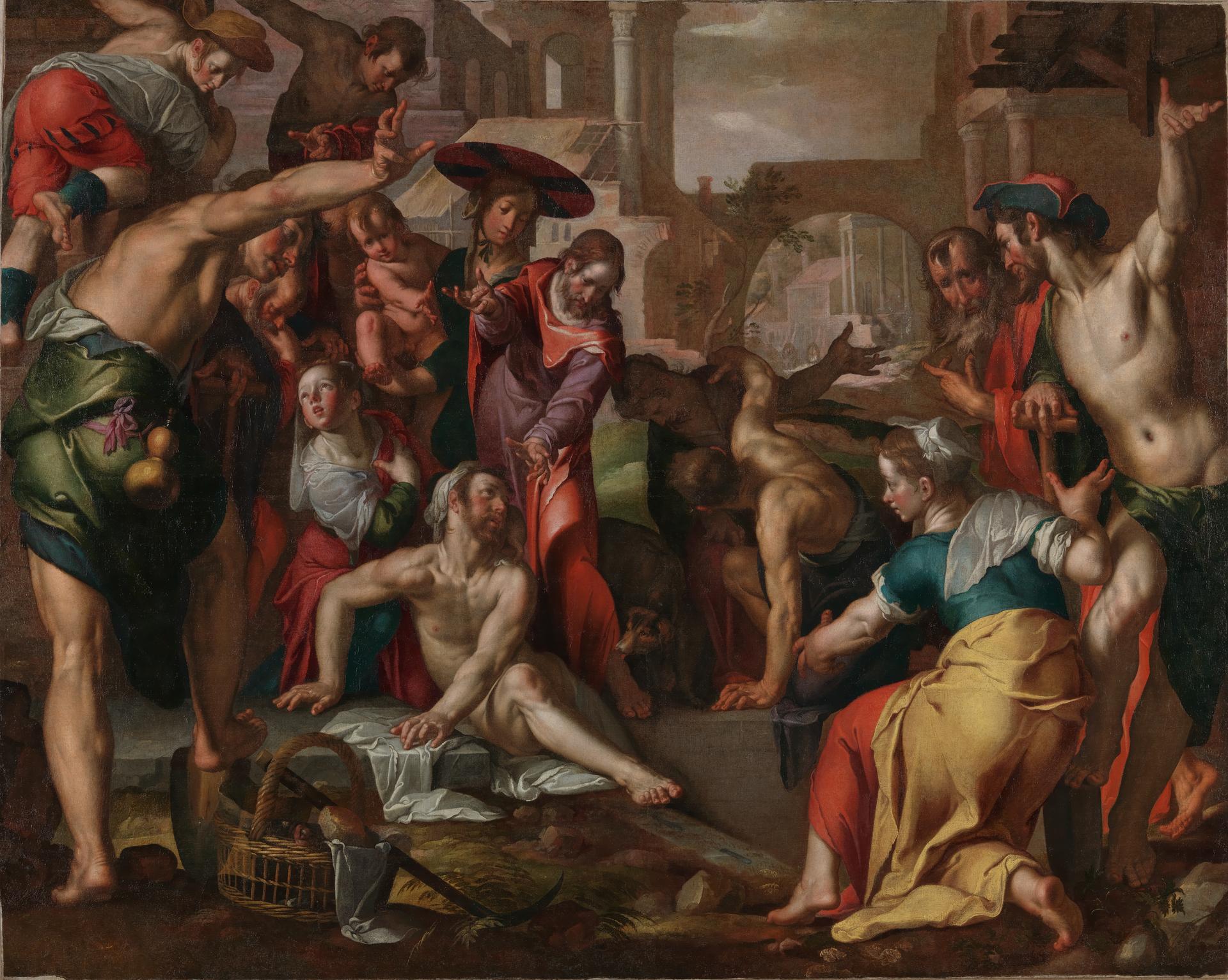 the raising of lazarus painting