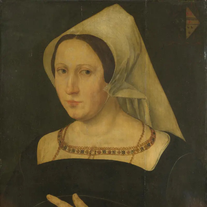 Anna van Spangen, Wife of Adriaen van der Goes