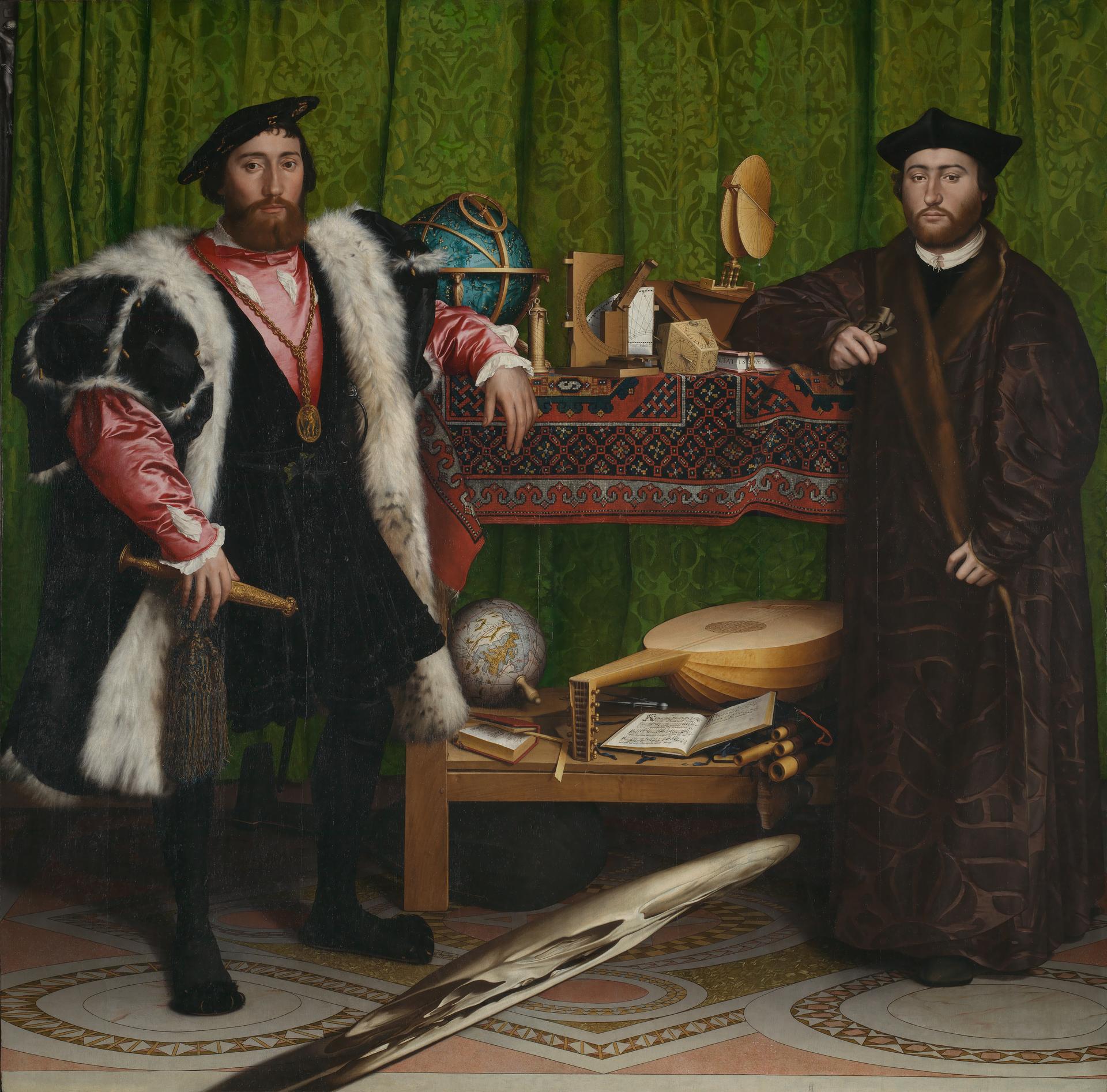 hans holbein the younger the french ambassadors