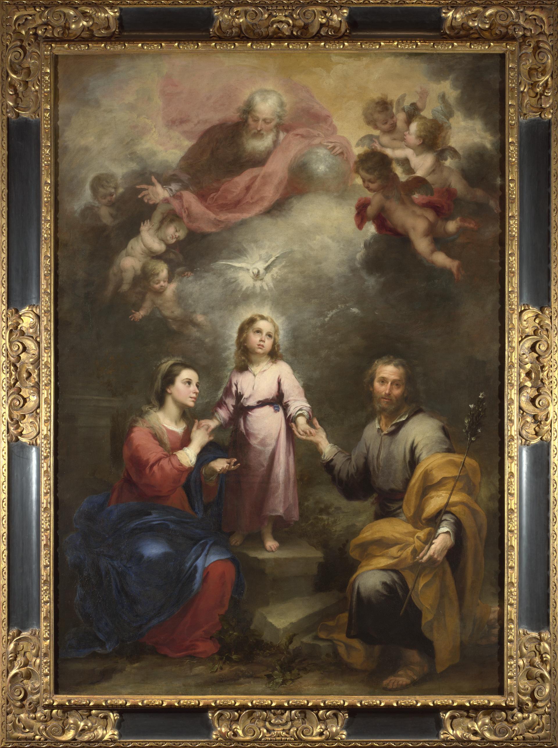 Bartolomé Esteban Murillo | The Heavenly And Earthly Trinities | NG13 ...