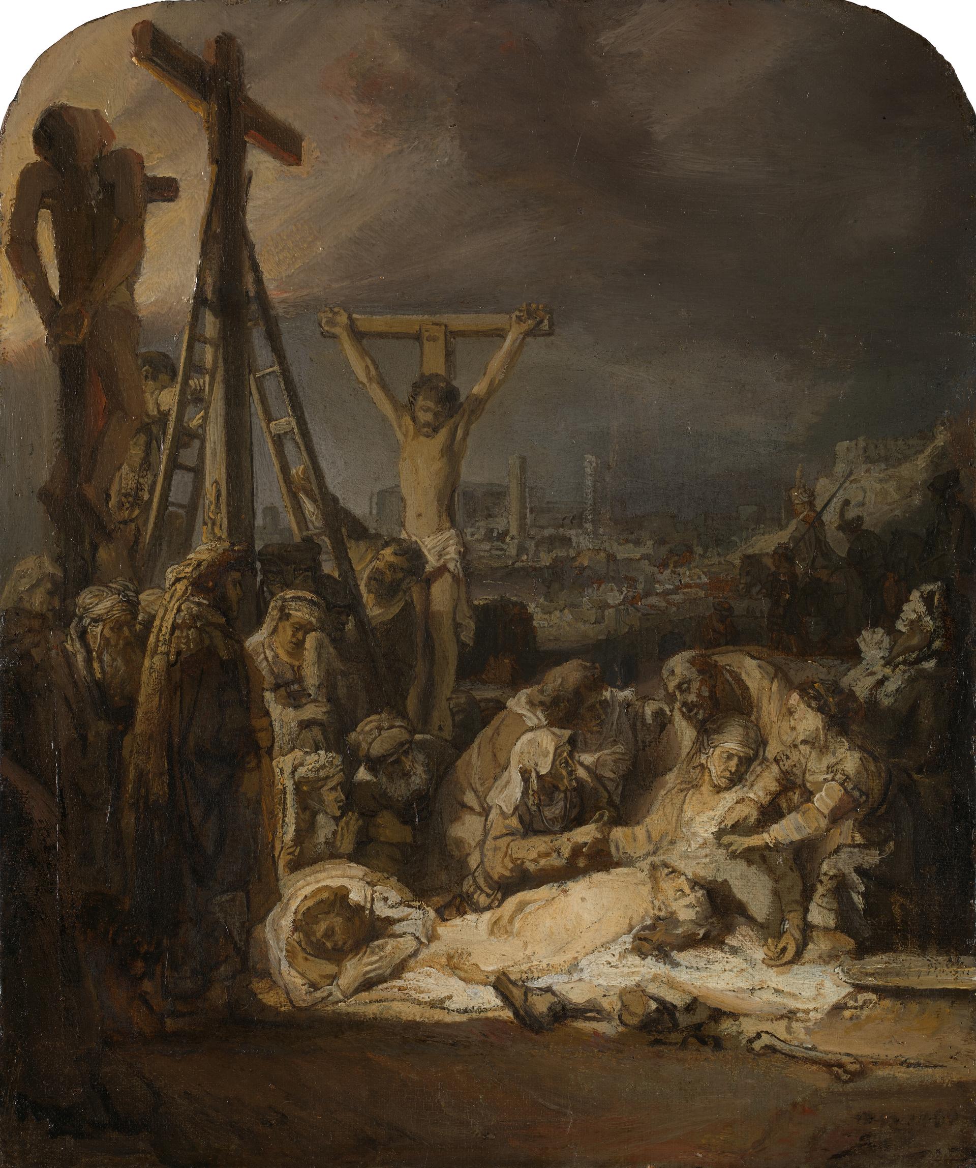 Rembrandt The Lamentation over the Dead Christ NG43 National