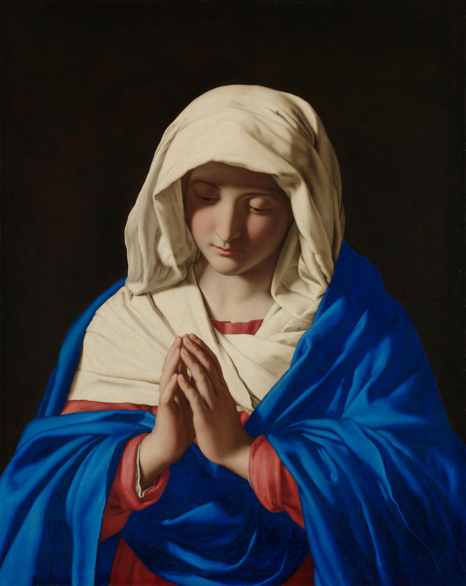 Sassoferrato The Virgin in Prayer NG200 National Gallery London