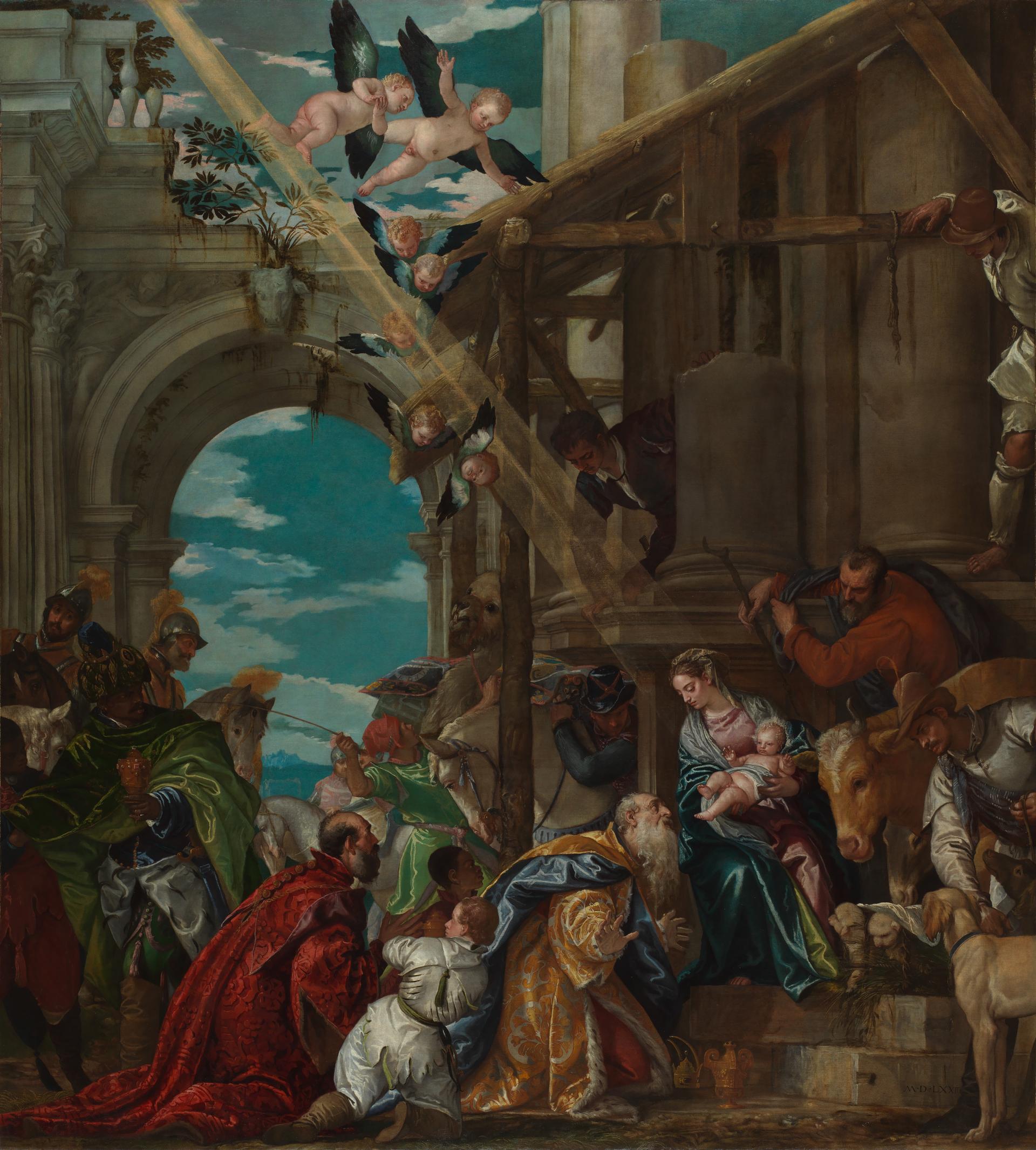 Paolo Veronese The Adoration of the Kings NG268 National