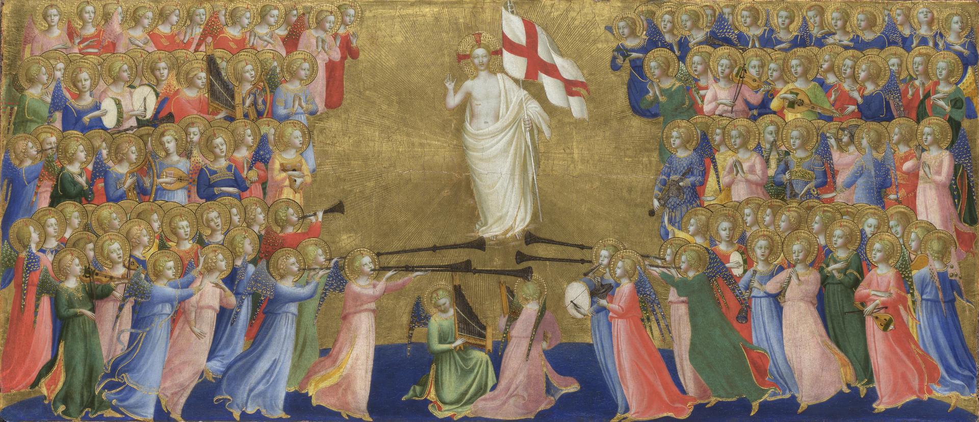 Fra Angelico | Christ Glorified in the Court of Heaven | NG663.1