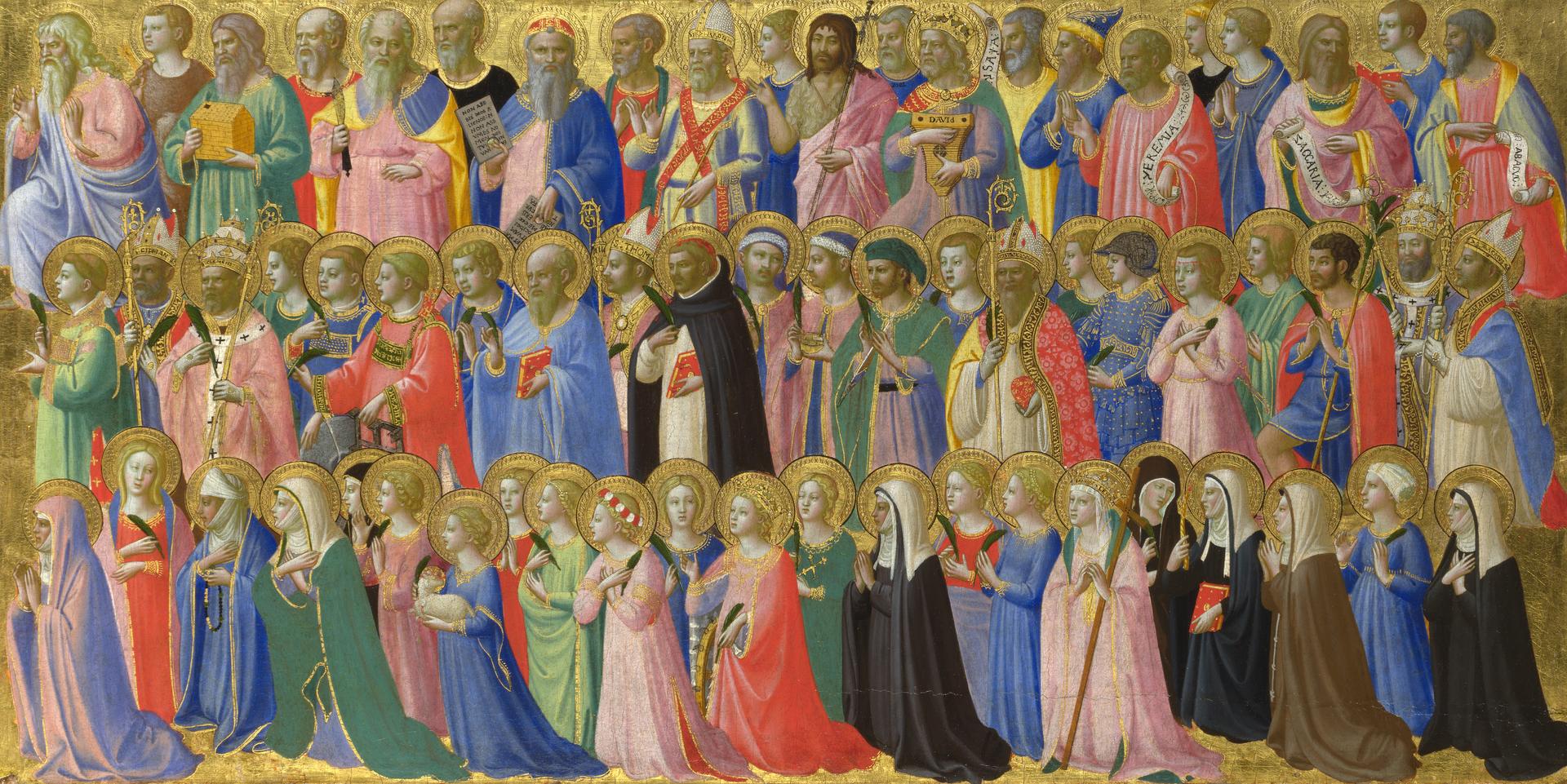 Fra Angelico The Forerunners of Christ with Saints and Martyrs