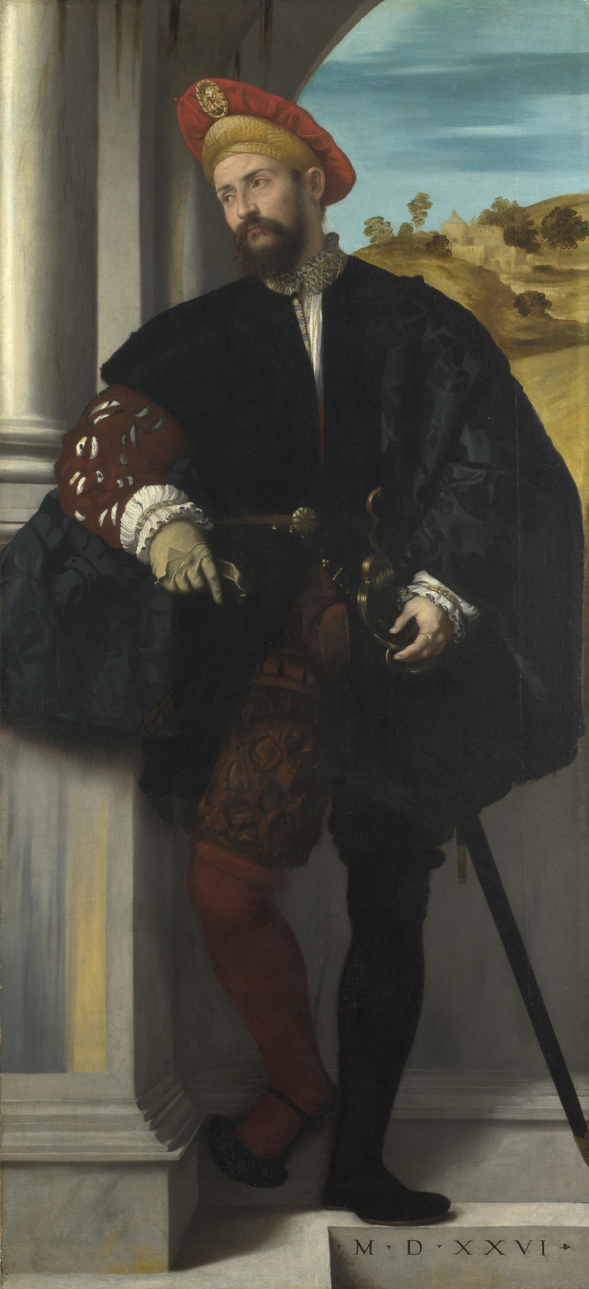 Moretto Da Brescia | Portrait Of A Man | NG1025 | National Gallery, London