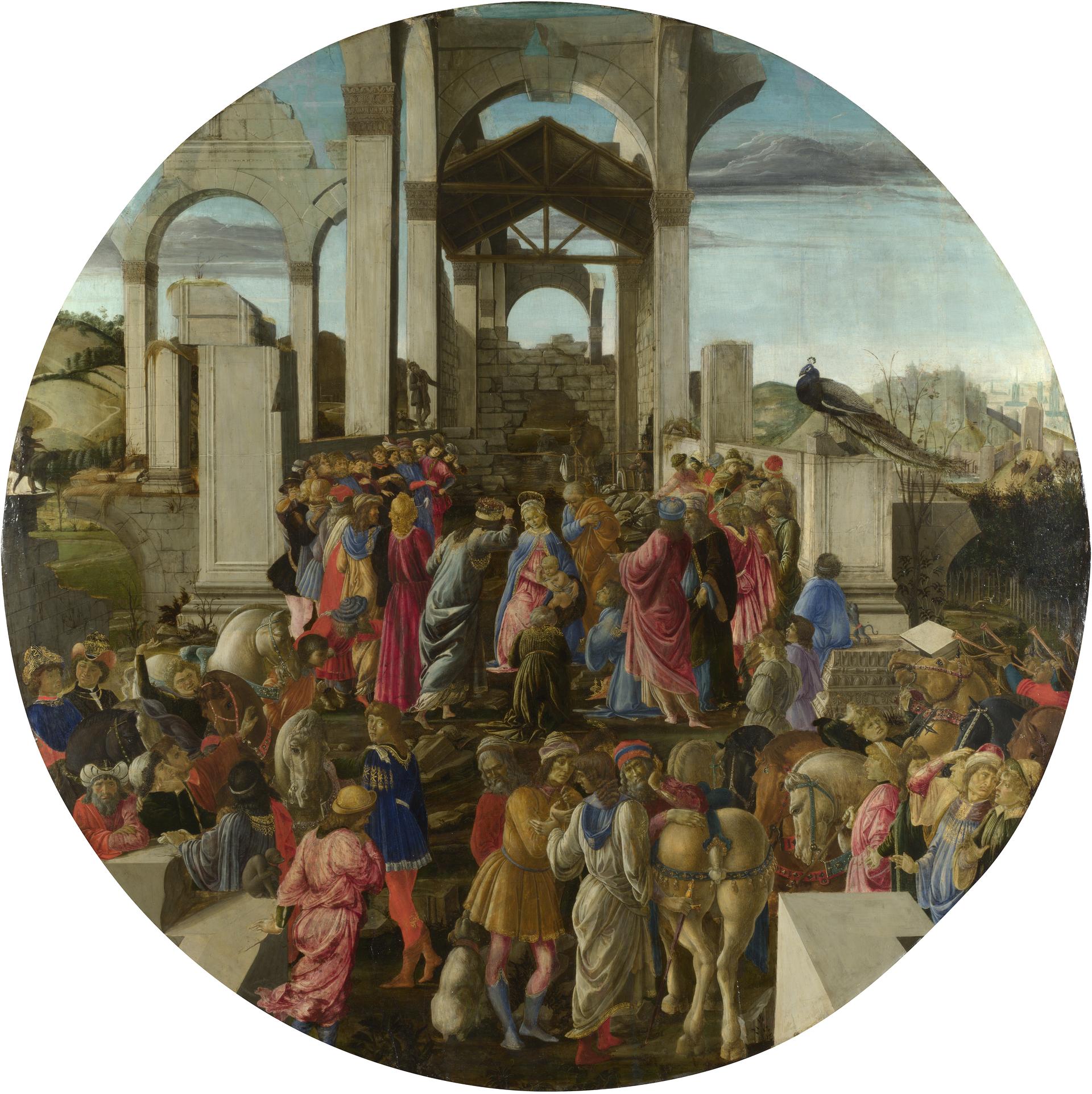 Sandro Botticelli The Adoration of the Kings NG1033 National