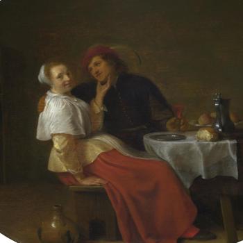 Hendrick Sorgh | Two Lovers at Table | NG1056 | National Gallery, London