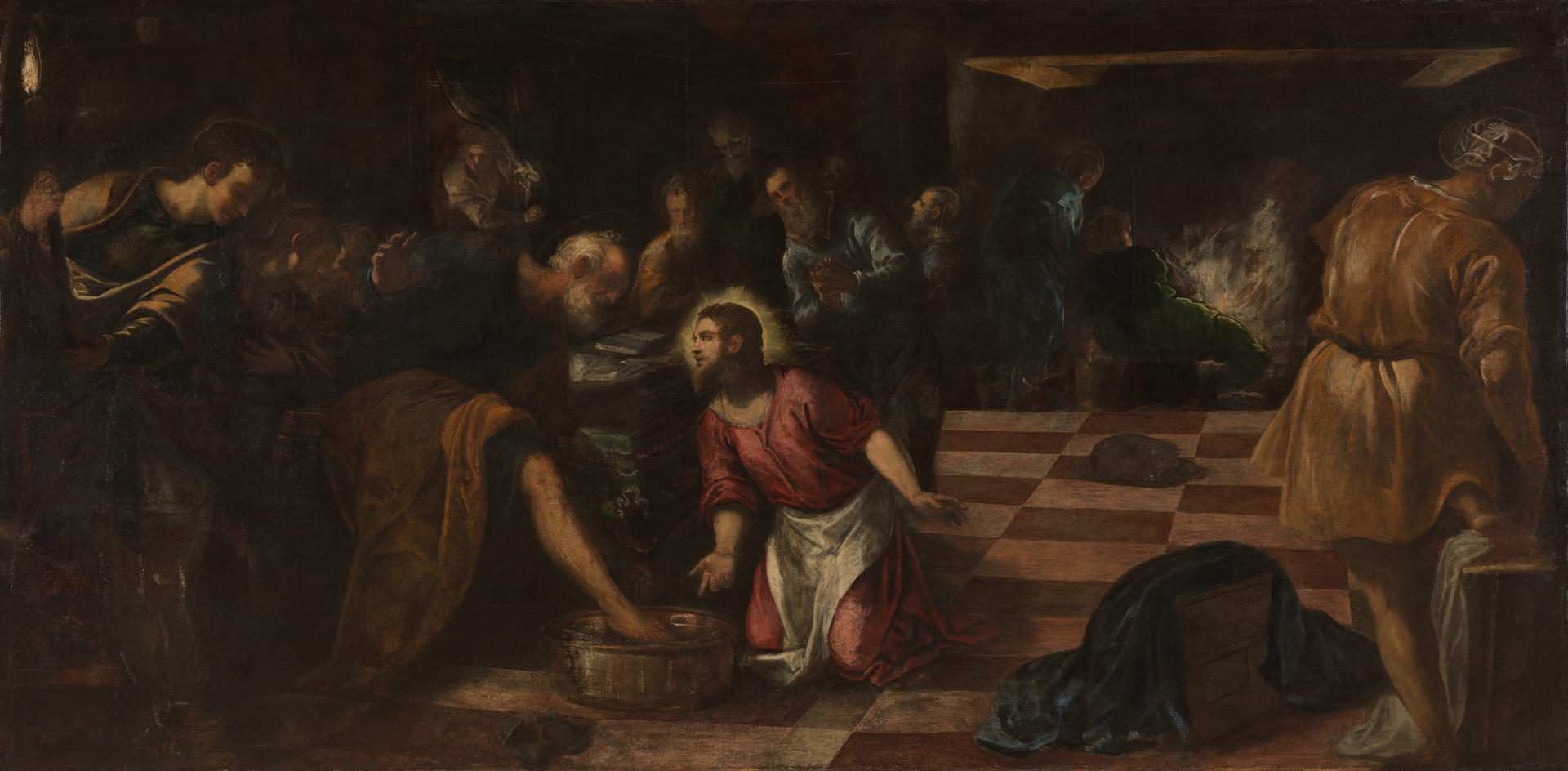 Jacopo Tintoretto Christ washing the Feet of the Disciples