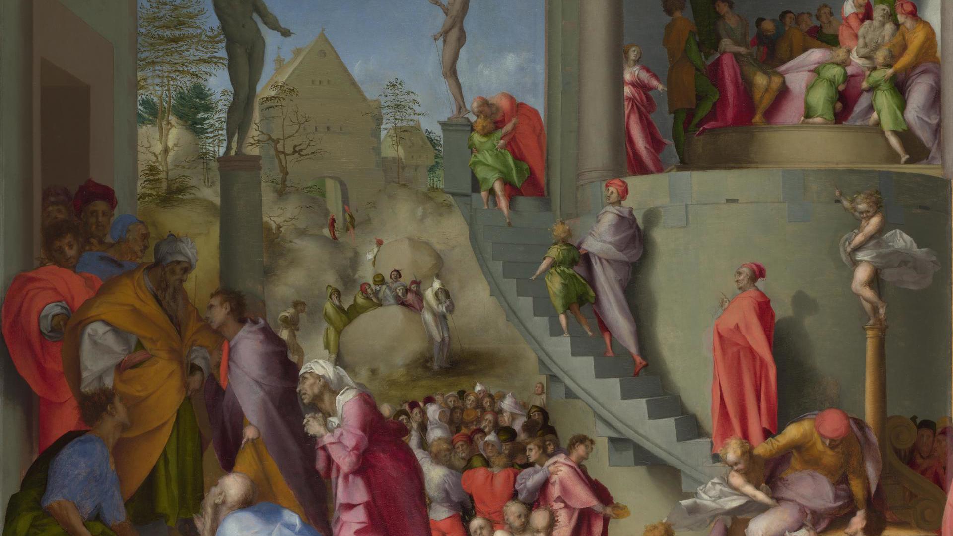 Free Porn Rape Egyption - Pontormo | Joseph with Jacob in Egypt | NG1131 | National Gallery, London