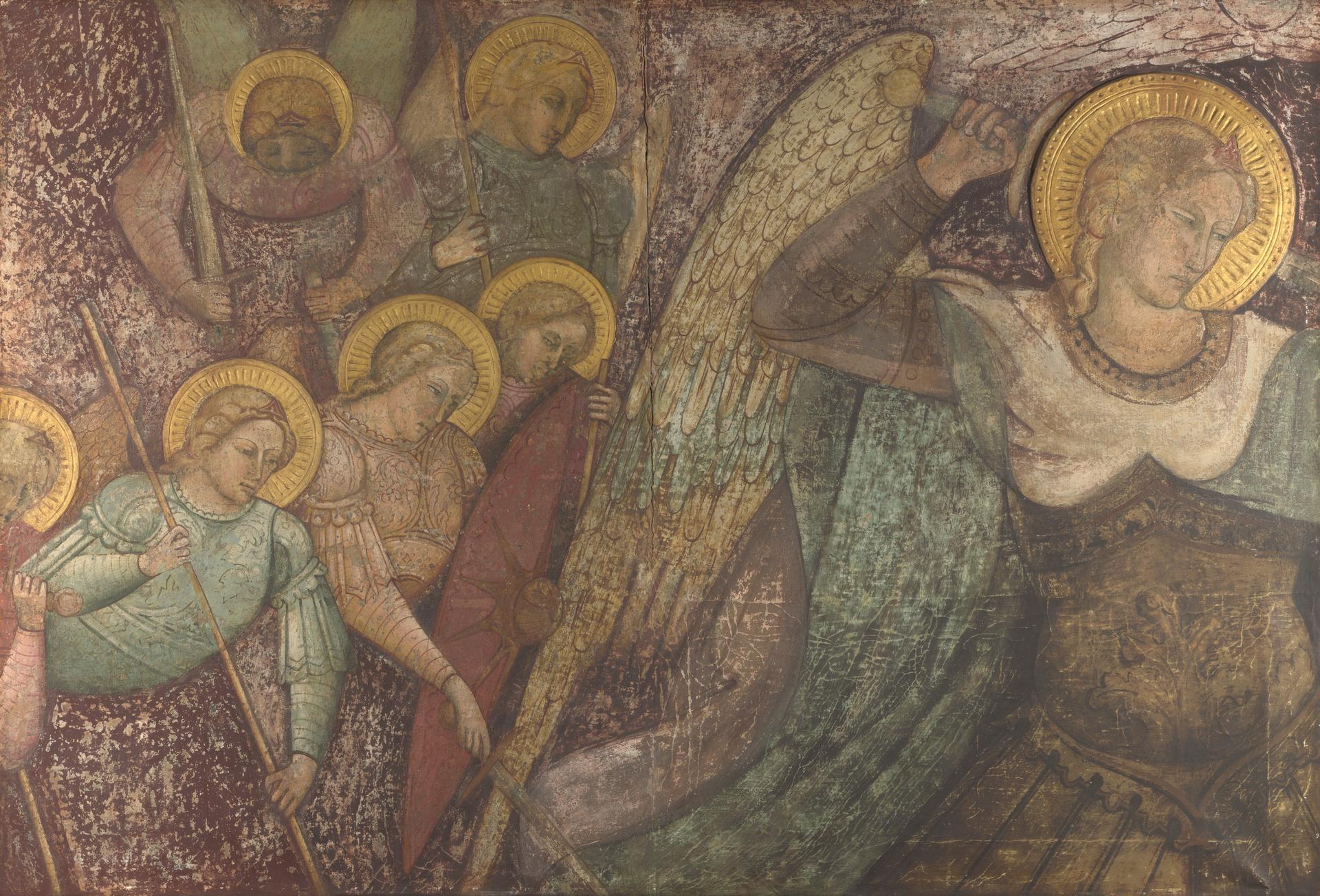 Spinello Aretino Saint Michael and Other Angels NG1216.1