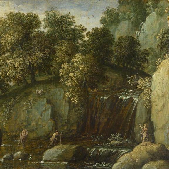 Landscape with Satyrs