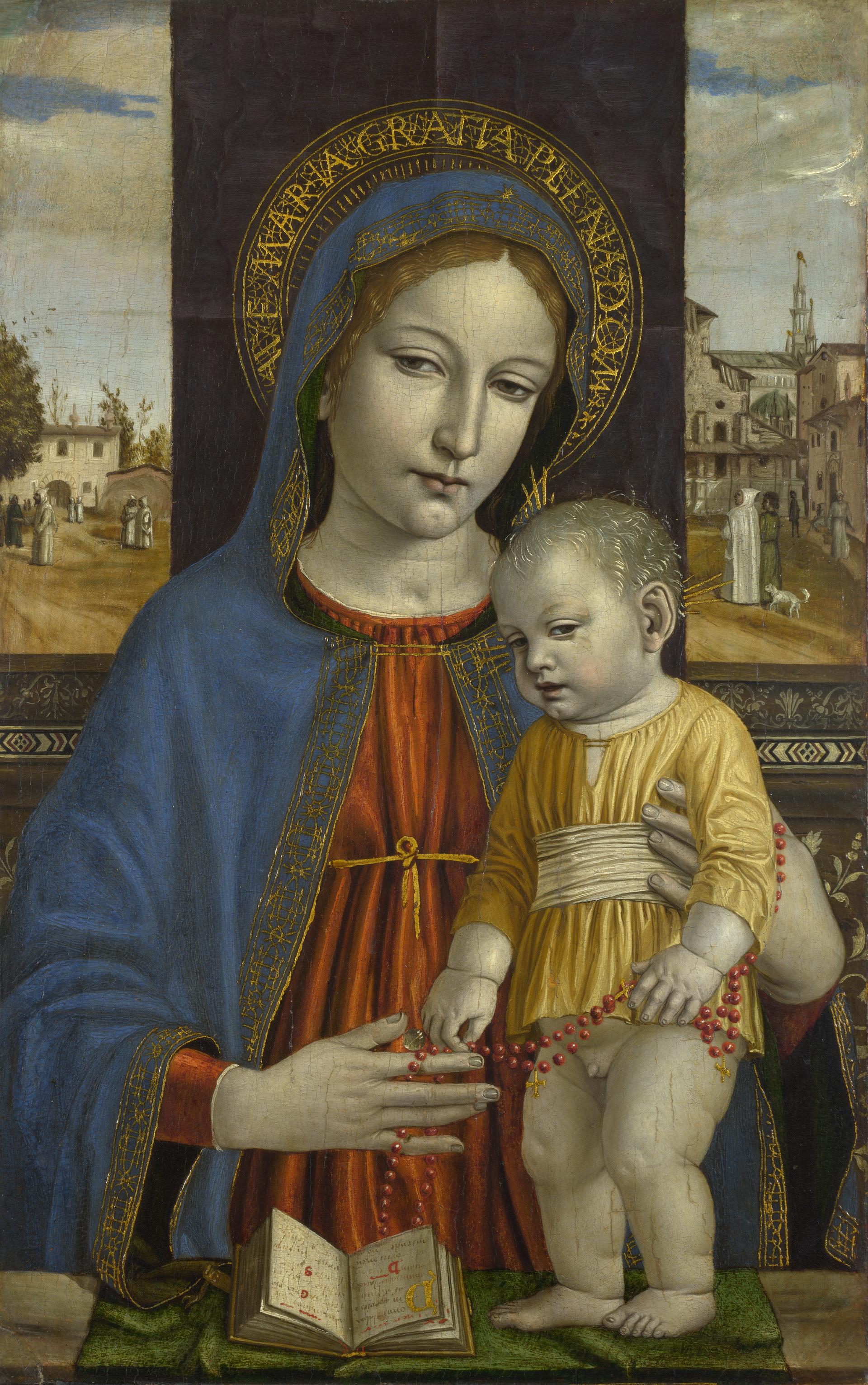 Ambrogio Bergognone | The Virgin And Child | NG1410 | National Gallery ...