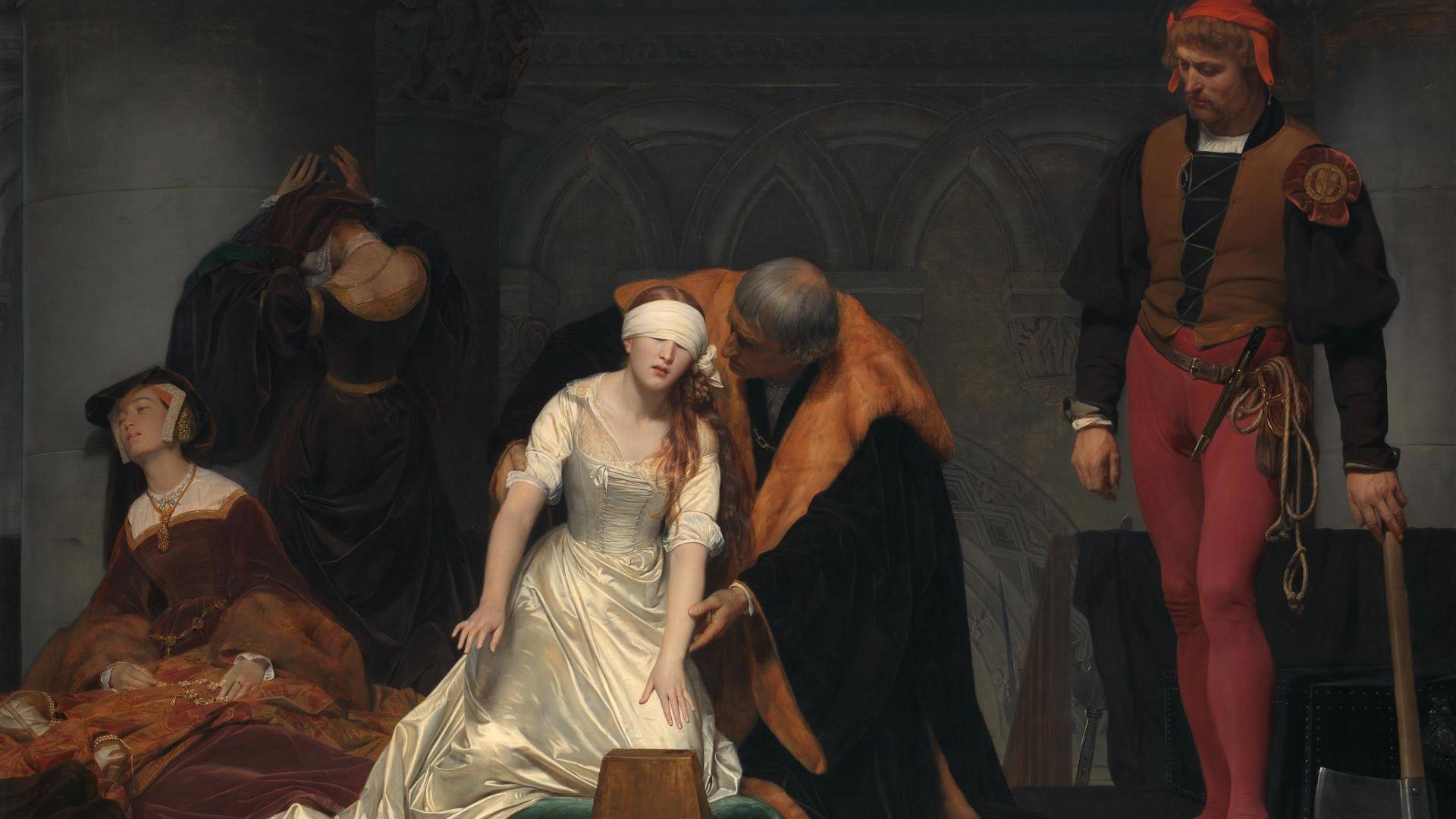 Paul Delaroche | The Execution of Lady Jane Grey | NG1909 | National  Gallery, London