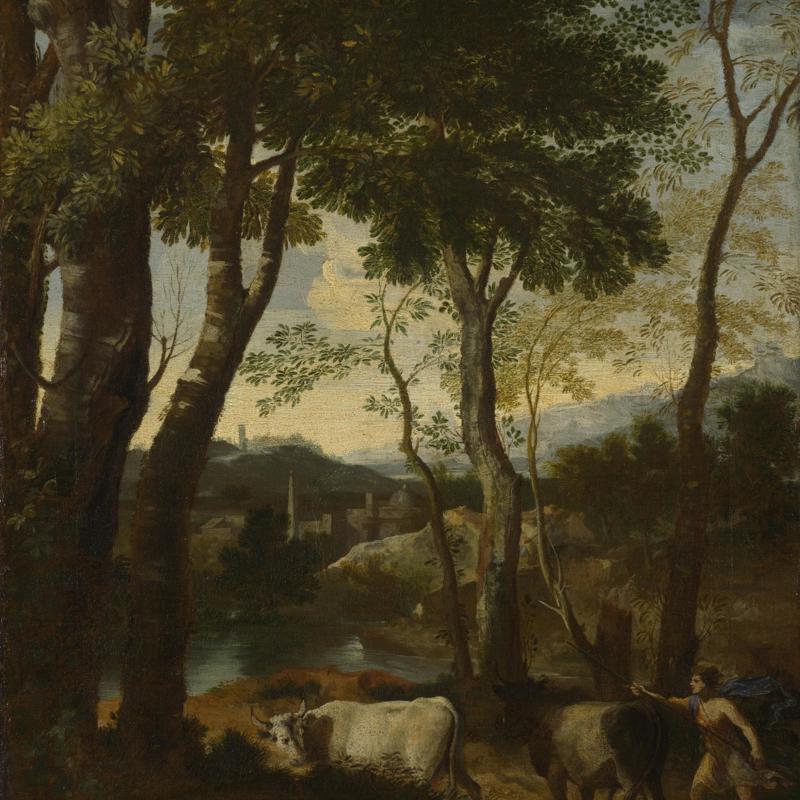 Landscape with a Cowherd