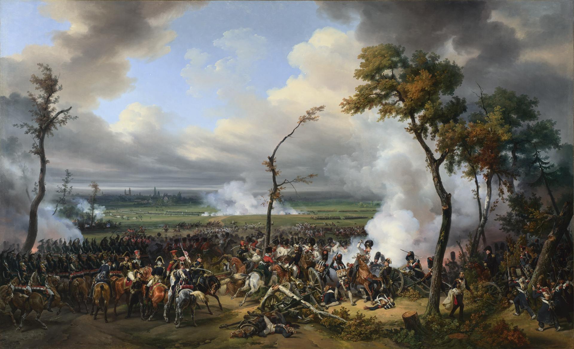 Emile Jean Horace Vernet The Battle of Hanau NG2966 National