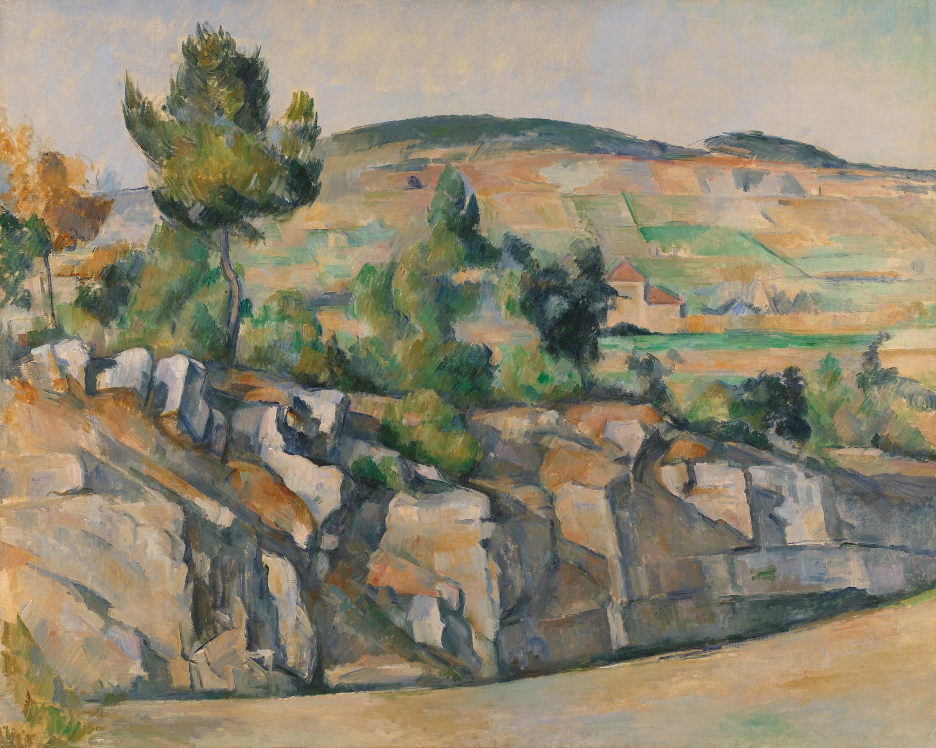 Paul Cezanne | Hillside in Provence | NG4136 | National Gallery