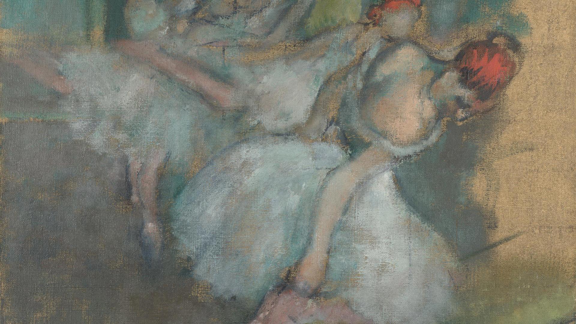 Hilaire Germain Edgar Degas Ballet Dancers Ng4168 National Gallery London 