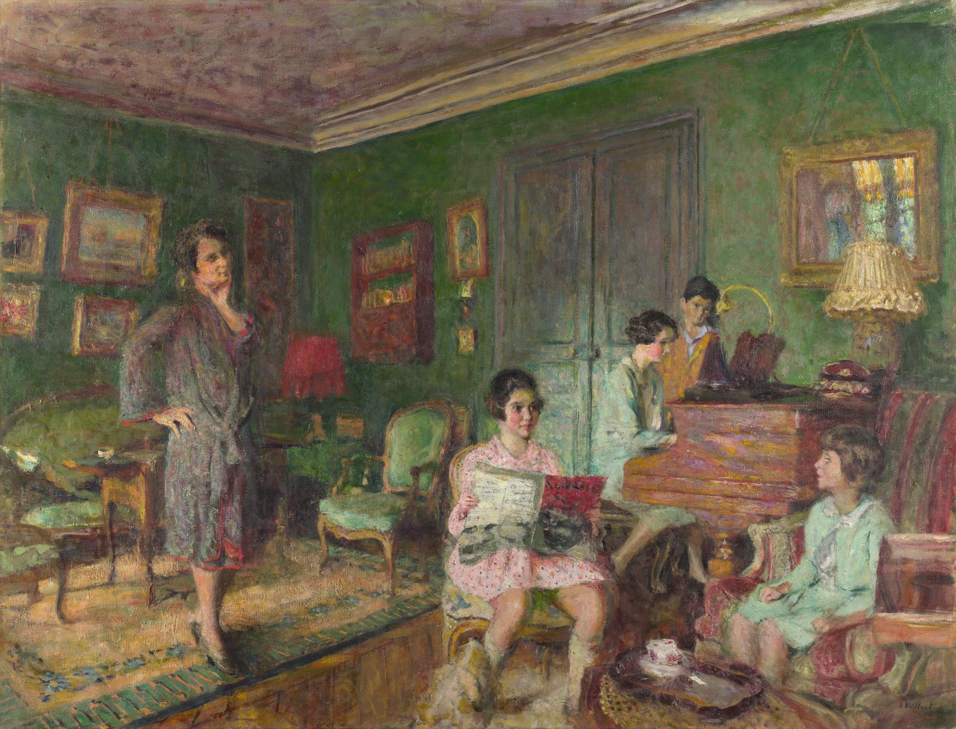 Edouard Vuillard | Madame André Wormser and her Children | NG6488