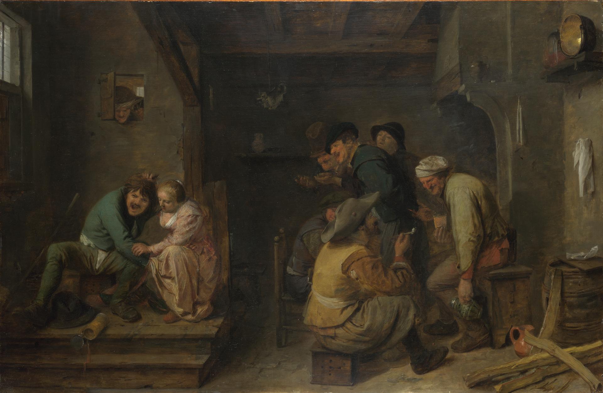 Adriaen Brouwer | Tavern Scene | NG6591 | National Gallery, London