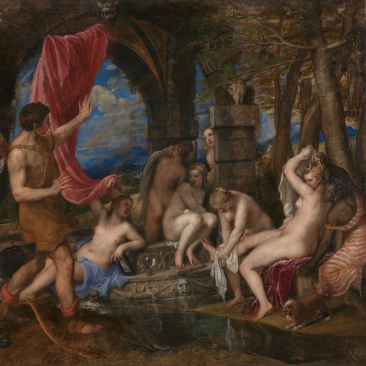 Group Rape Teen India Boob - Titian | Diana and Actaeon | NG6611 | National Gallery, London