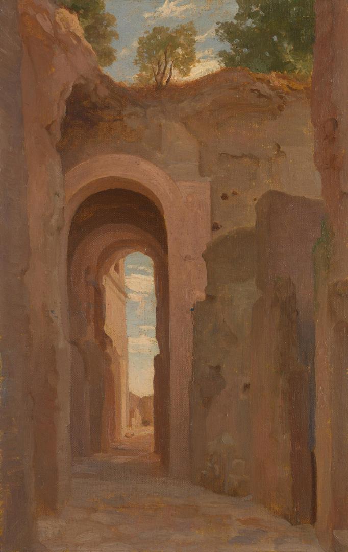 Archway on the Palatine by Frederic, Lord Leighton