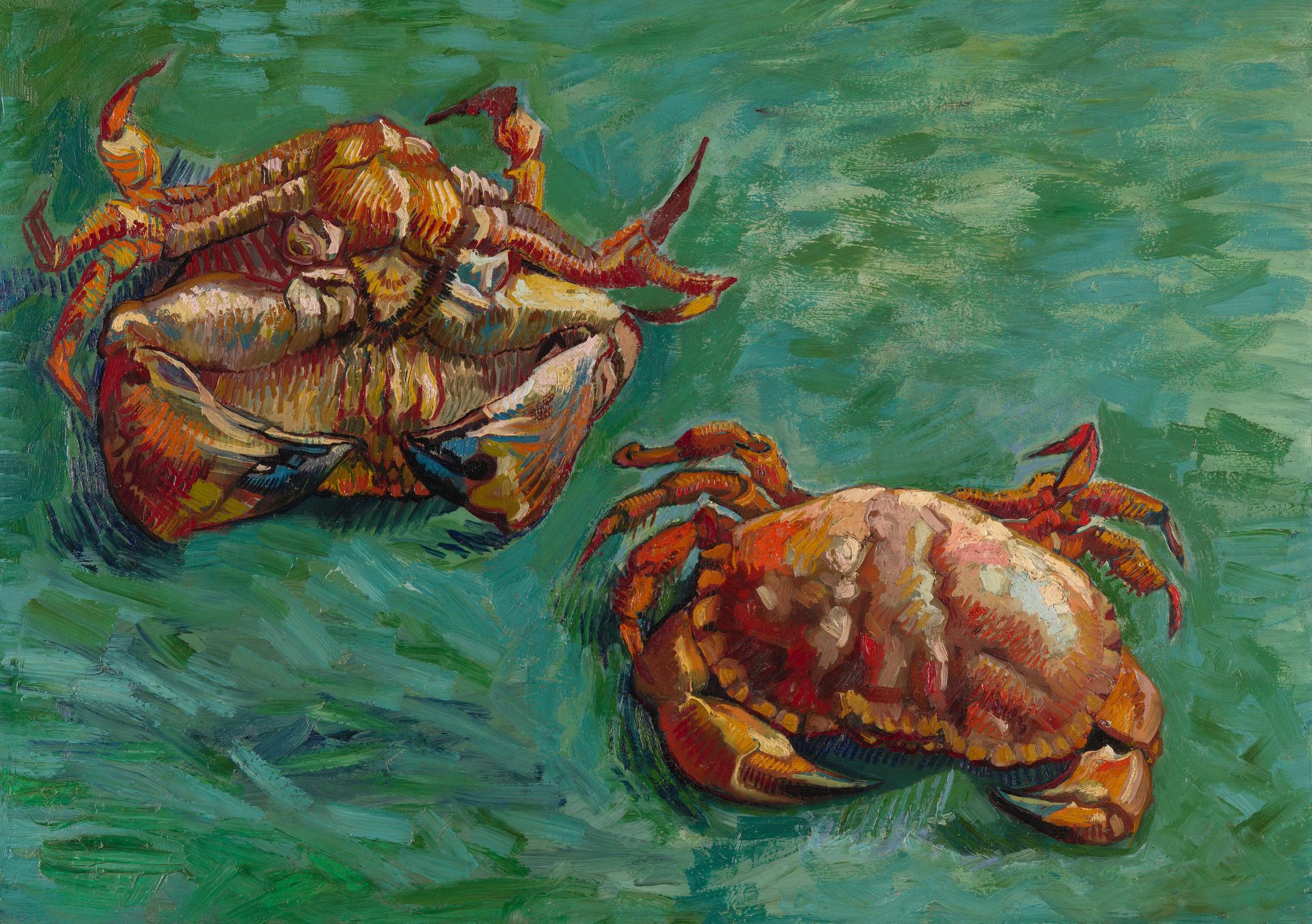 Vincent van Gogh Two Crabs L995 National Gallery London